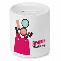 Skarbonka Kosmetyczki Fashion Make Up Prezent Z Nadrukiem Ze Zdjęciem