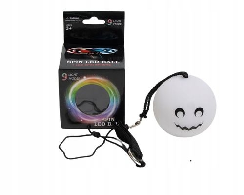 ŚWIECĄCA KULA SPIN POI wakacje światła piłka LED na Arena.pl