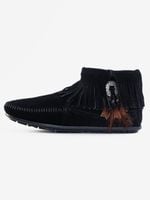 Minnetonka Botki 'Concho' w kolorze Czarny