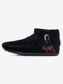 Minnetonka Botki 'Concho' w kolorze Czarny