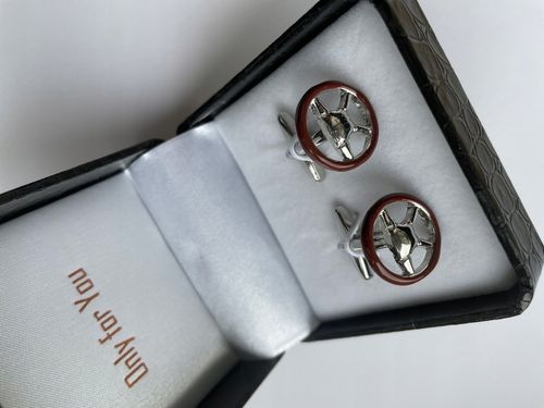 Spinki do mankietów Zestaw do Golfa Kij Putter Piłka HPC dla golfisty +Etui na Arena.pl