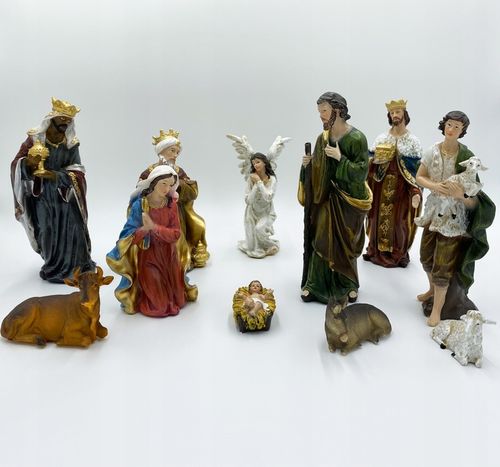 FIGURY DO SZOPKI BOŻONARODZENIOWEJ 21 CM 11 ELEMENTÓW na Arena.pl