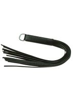 leather flogger 45cm