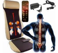 MATA MASUJĄCA SHIATSU DO MASAŻU CIAŁA 3D 2w1 Masaż z ostukiwaniem