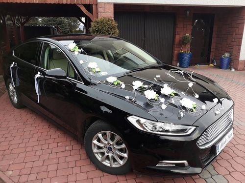 Dekoracja samochodu ozdoby na auto do ślubu płatki na Arena.pl