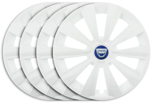 KOŁPAKI 16'' DACIA Sandero Logan Duster BIAŁE DLB na Arena.pl