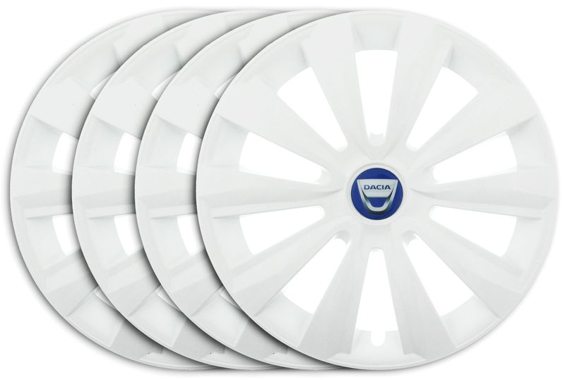 KOŁPAKI 16'' DACIA Sandero Logan Duster BIAŁE DLB zdjęcie 4