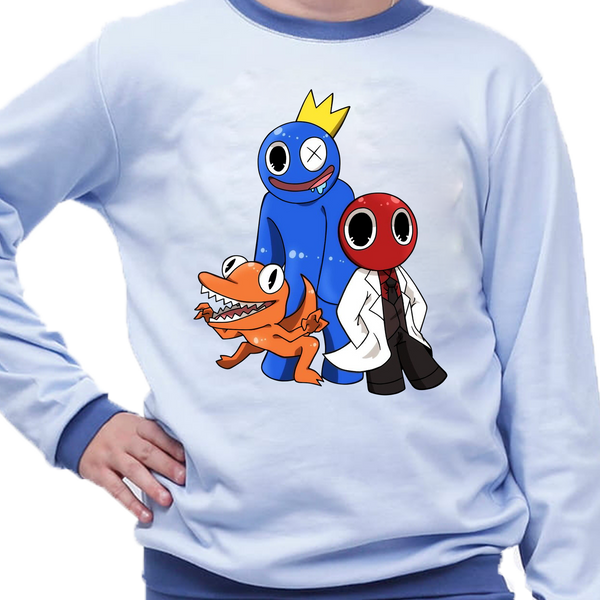 Piżama dziecięca Rainbow Friends zdjęcie 1