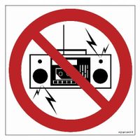 Zakaz Używania Głośników Radia W Sposób Uciążliwy