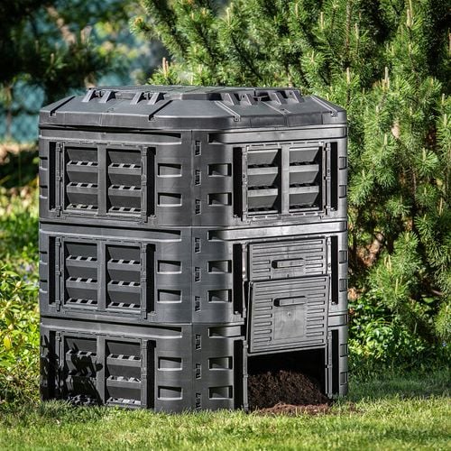 KOMPOSTOWNIK OGRODOWY MODULARNY CAŁOROCZNY 860L na Arena.pl