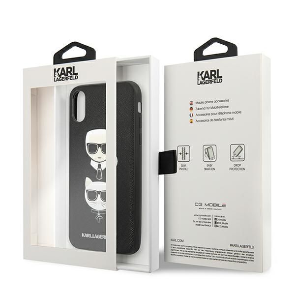 Etui Karl Lagerfeld do iPhone XS, iPhone X, Czarny zdjęcie 7