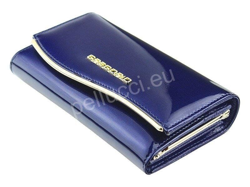 Portfel damski skórzany PELLUCCI ZLF-101 Ciemny Brąz zdjęcie 2