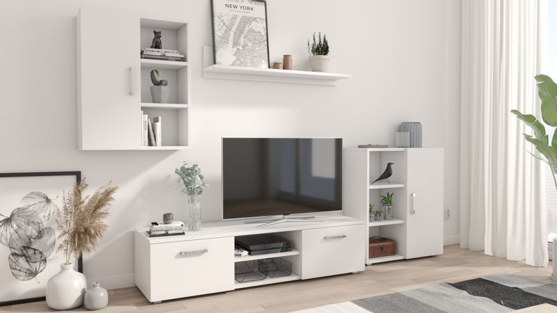 MEBLOŚCIANKA  IKAR BIAŁY zdjęcie 1