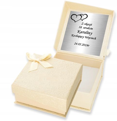 Srebrny Łańcuszek 925 Wisiorek Kotek Grawer na Arena.pl