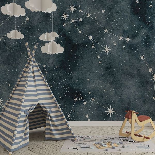 Tapeta Konstelacje W88 250 cm Płótno zdjęcie 3