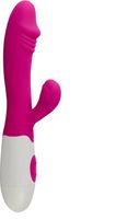 billy g pink 20 cm silicone vibrating 10 speed