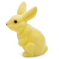 ZAJĄCZEK WIELKANOCNY ŻÓŁTY DEKORACJA ŚWIĄTECZNA FIGURKA DO STROIKA 17cm