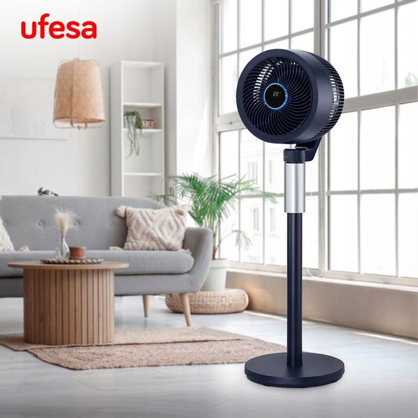 WENTYLATOR STOJĄCY UFESA CYRKULATOR OSCYLACJA 3D 3 TRYBY 70W TIMER PILOT zdjęcie 5