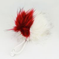 brelok maxi puch bordo z kremem brl9w5