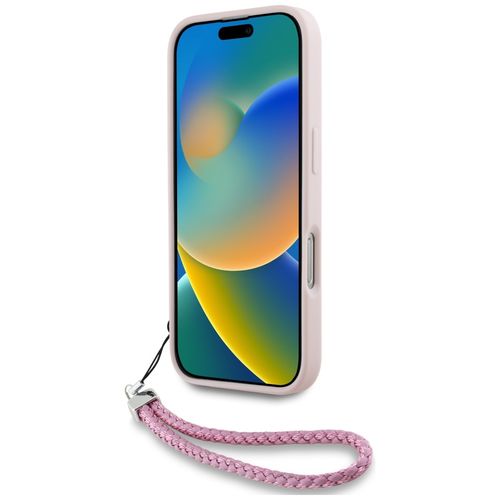 Etui Karl Lagerfeld do iPhone 16, Różowy na Arena.pl