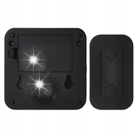 DZWONEK BEZPRZEWODOWY EMOS P5728 IP56 180m 90dB CZARNY