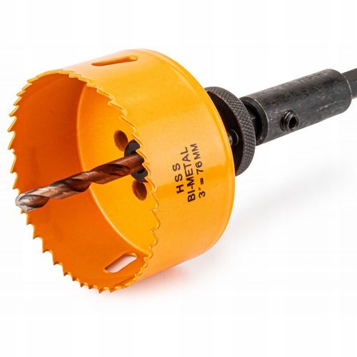 Otwornice do metalu drewna bimetal otwornica ZESTAW otwornic 17 elementów na Arena.pl