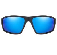 Sportowe lekkie okulary polaryzacyjne uniwersalne niebieskie lustrzanki