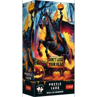 Puzzle Premium Plus Quality 1000 elementów Hall Horror Jeździec bez Głowy