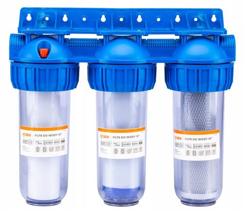 FILTR DO WODY WSTĘPNY KORPUS OBUDOWA FI 1'' GW 3-STOPNIOWY +WKŁADY na Arena.pl