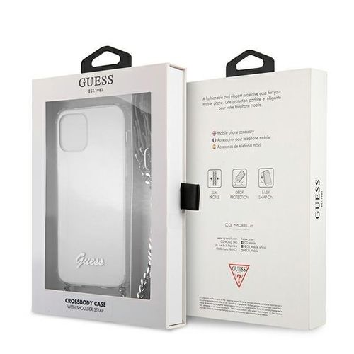 Guess GUHCP12LKC4GSSI iPhone 12 Pro Max 6,7" Transparent hardcase na Arena.pl