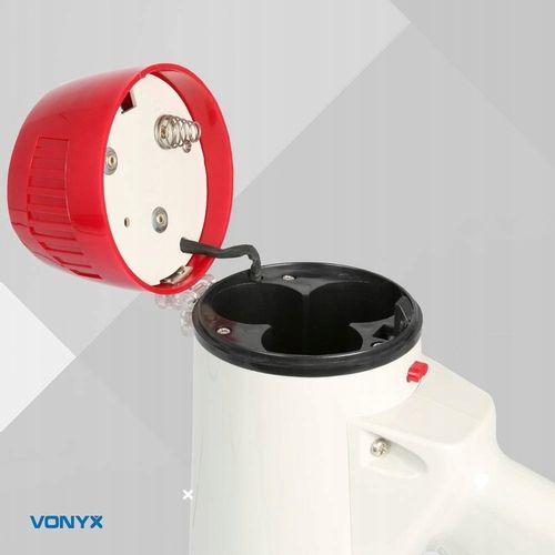 Megafon z mikrofonem i funkcją syreny szczekaczka na Arena.pl