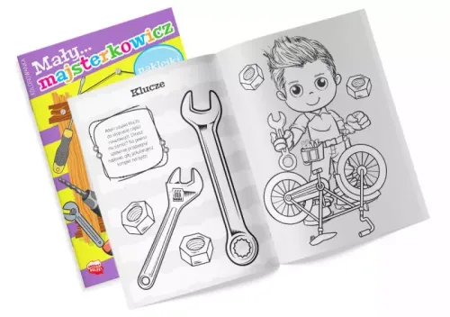 Mały Majsterkowicz Z Naklejkami na Arena.pl