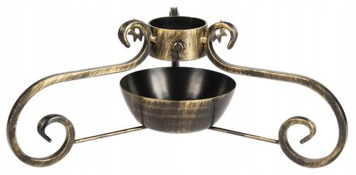 MASYWNY STALOWY STOJAK CHOINKOWY,POD CHOINKĘ KUTY SH8 Z POJEMNIKIEM NA WODE na Arena.pl