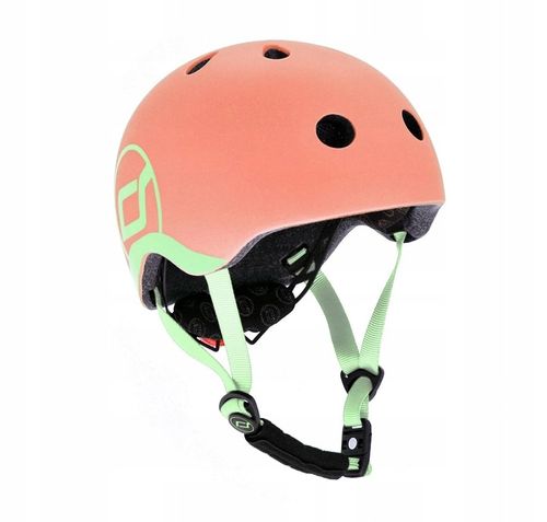 SCOOTANDRIDE Kask XXS-S dla dzieci 1-5 lat Peach na Arena.pl