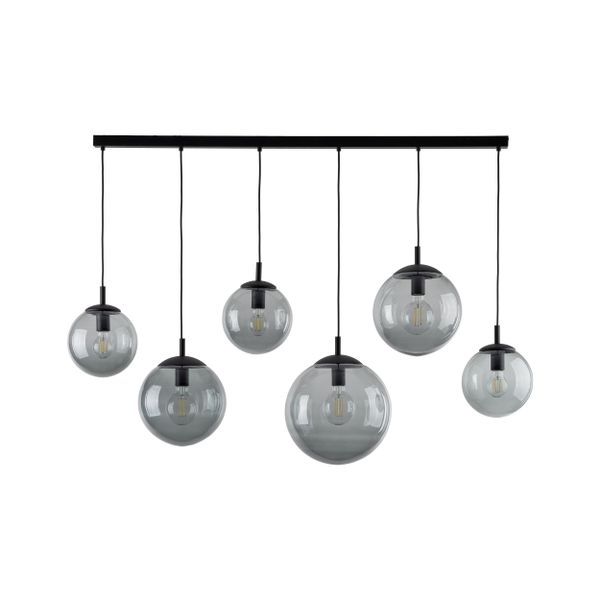 ESME GRAPHITE LAMPA WISZĄCA 6  LISTWA zdjęcie 5