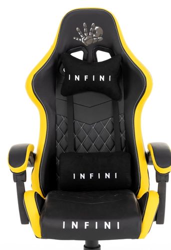 Fotel  Gamingowy Gracza Infini  Five Black/Yellow na Arena.pl