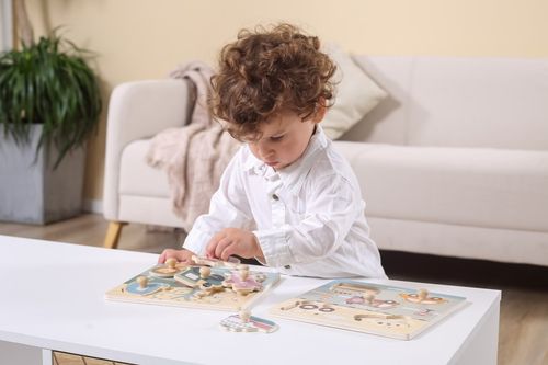 Viga 44068 PolarB Puzzle z uchwytami - zwierzęta na Arena.pl