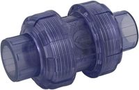 Zawór zwrotny kanalizacyjny PVC 20 mm do ścieków akwarium basenu