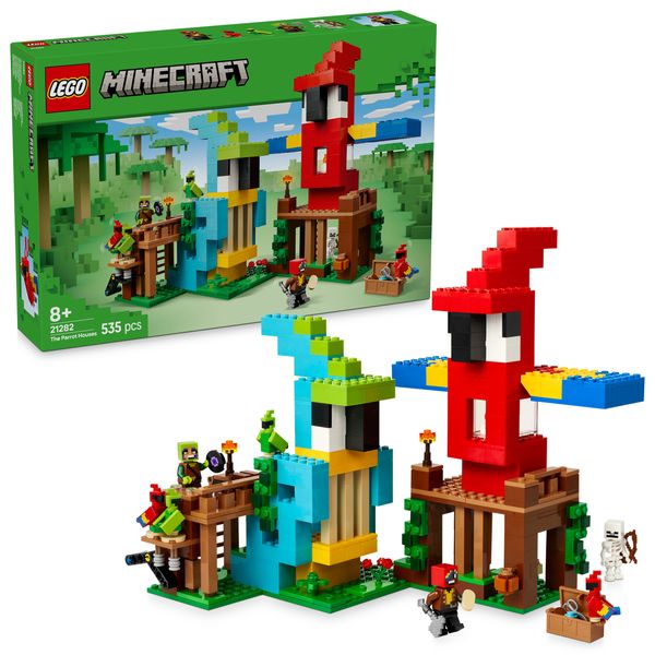 LEGO Minecraft 21282 Papugowe domki zdjęcie 5