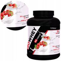 Izolat Białka 2040g BIAŁKO ODŻYWKA białkowa Whey WPI truskawka Red Support