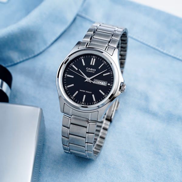 KLASYCZNY ZEGAREK MĘSKI CASIO MTP-1239D-1A - MULTIDATA  + BOX zdjęcie 5