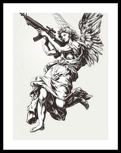 Plakat 30x40cm Anioł Wojny na Arena.pl