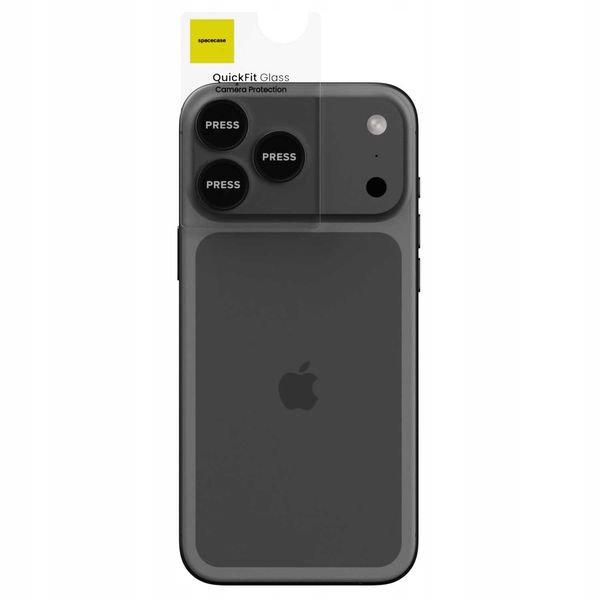 Spacecase Quickfit Camera Iphone 17 Pro / 17 Pro Max Black zdjęcie 7