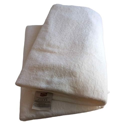 Ręczniki Bawełniane 90x180cm Kąpielowe Białe 2szt. na Arena.pl