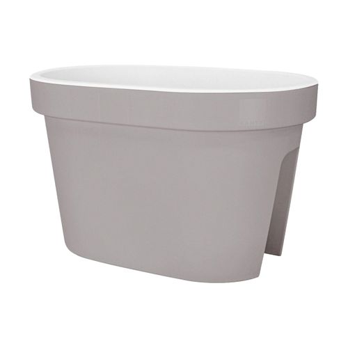 Doniczka na balustradę E&K, 40 cm, pastele na Arena.pl