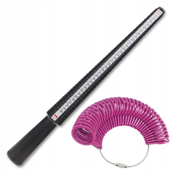 Miara JUBILERSKA do PIERŚCIONKA Trzpień ZESTAW PL zdjęcie 2