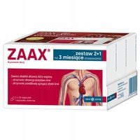 ZAAX ZESTAW 2+1 90kaps na krążenie krwi naturalne pochodzenie suplem.diety