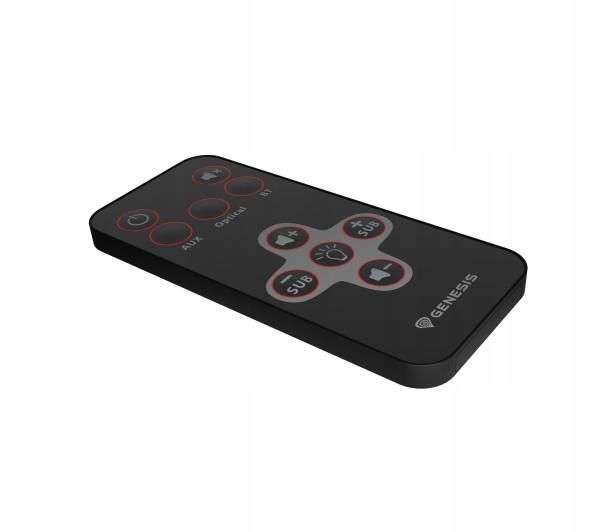 Głośniki komputerowe 2.1 Genesis Helium 800BT ARGB Bluetooth Pilot Gaming zdjęcie 6