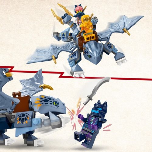 LEGO NINJA GO 71810 NIEBIESKI SMOK RUCHOMY SMOCZĄTKO FIGURKI RIYU FIGURKA na Arena.pl
