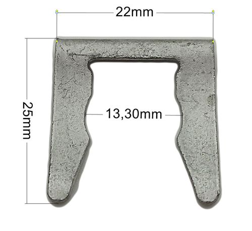 10x SP-01 Zabezpieczenie - spinka przewodu hamulcowego na Arena.pl